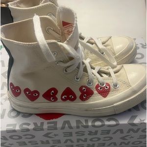 Converse x Commes drs Garçons high top sneakers